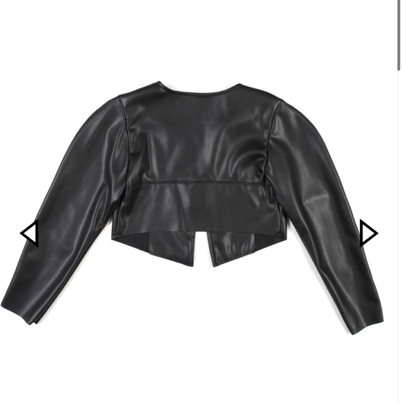 Annalise bomber leather jacket - Picture 2 of 4